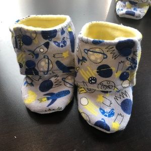 9 month hand made baby booties